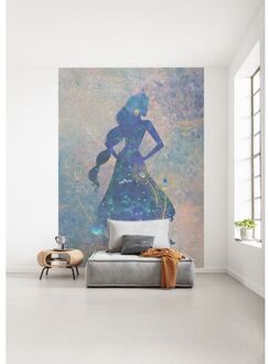 Fotobehang - Jasmin Silhouette 200x280cm - Vliesbehang Multikleur