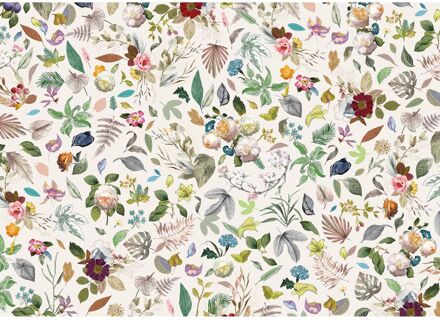 Fotobehang - Les Quatre Saisons 350x250cm - Vliesbehang Multikleur