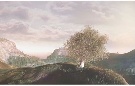 Fotobehang - Lieu Magique 400x250cm - Vliesbehang Multikleur