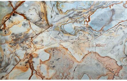 Fotobehang - Marble 400x250cm - Vliesbehang Multikleur