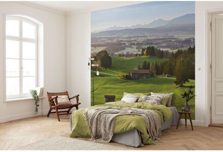 Fotobehang - Paradiesisches Bayern 450x280cm - Vliesbehang Multikleur