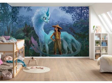 Fotobehang - Raya Jungle 500x250cm - Vliesbehang Multikleur