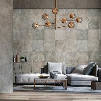 Fotobehang Smart Art Gallery 46911 - Grijs - Sterk Vergrijsd Groen - 2,70m X 53cm