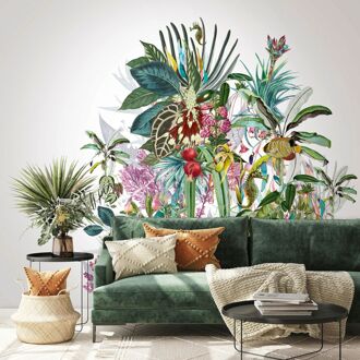 Fotobehang Smart Art Gallery 46921 - Groen - Roze - Blauw - Geel - Rood - 2,70m X 53cm