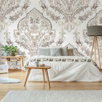 Fotobehang Smart Art Gallery 47304 - Grijs-beige - Beige - Roze-beige - 3,40 M X 265 Cm