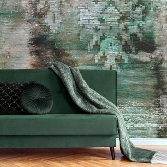 Fotobehang Smart Art Gallery 47305 - Blauw - Taupe - Vergrijsd Bruin - Grijs - 3,40m X 265cm