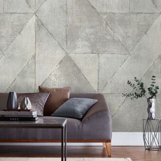 Fotobehang Smart Art Gallery 47312 - Grijs - Groen - 3,40m X 265cm