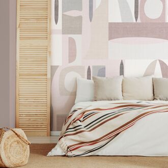 Fotobehang Smart Art Gallery 47395 - Grijs-beige - Lichtgrijs - Taupe - 2,70m X 424cm