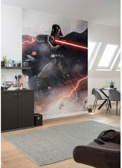 Fotobehang - Star Wars Vader Dark Forces 200x280cm - Vliesbehang Multikleur