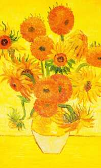 Fotobehang - Sunflowers 2 150x250cm - Vliesbehang Divers - 150x250 cm