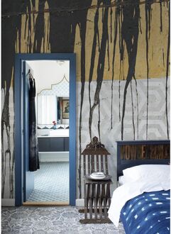 Fotobehang Vanilla Lime 14109 - Grijs - Goud - Zwart - 2,70m X 450cm