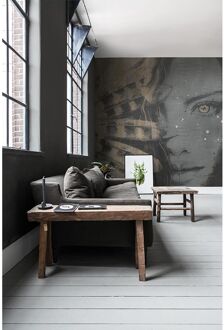 Fotobehang Vanilla Lime 14181 - Grijs - Goud - 2,70m X 450cm