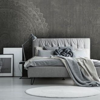 Fotobehang Vanilla Lime 14199 - Antraciet - 2,70m X 450cm