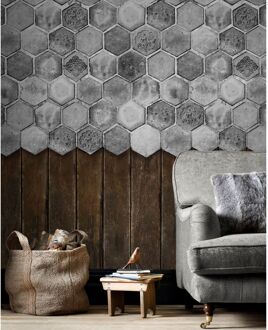 Fotobehang Vanilla Lime 14267 - Bruin - Grijs - 2,70m X 450cm