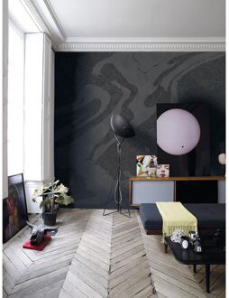 Fotobehang Vanilla Lime 14293 - Antraciet - 2,70m X 450cm