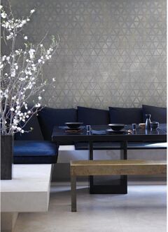 Fotobehang Vanilla Lime 14308 - Grijs - Goud - 2,70m X 300cm