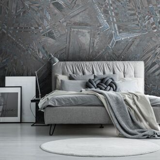 Fotobehang Vanilla Lime 14346 - Grijs - Blauw - 2,70m X 300cm