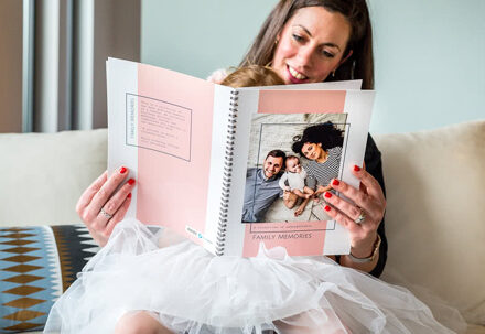 Fotoboek L staand- spiraalbinding