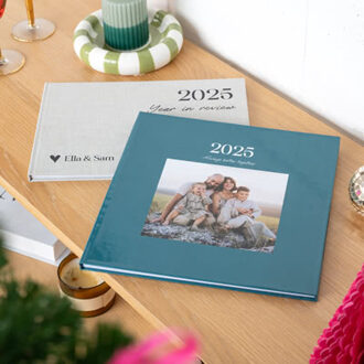 Fotoboek XL liggend - harde linnen fotokaft