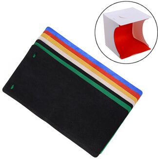 Fotografie Props Mini Draagbare Vouwen Lichttafel LED Softbox Studio Achtergrond Schieten Tool USB 5V 24X23X22cm
