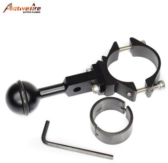 Fotografie Vulling Licht Armatuur 25/30/35Mm Drijfvermogen Sferische Gezamenlijke Klem Extension Arm Sferische Beugel Duiken Zaklamp