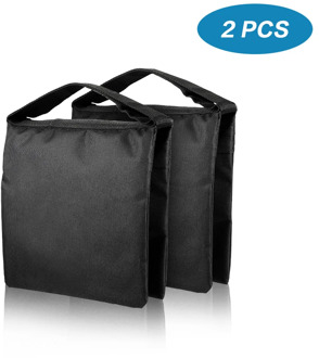 Fotografie Zwarte Zandzakken Gebruik Voor Achtergrond Achtergrond Stand, Fotostudio Boom Arm Cantilever Licht Statief, Zware Zandzak Oranje