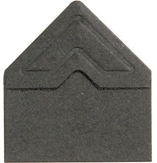 Fotohoekjes zelfklevend - 108x - zwart - 10 x 10 mm - foto album plakkers/stickers