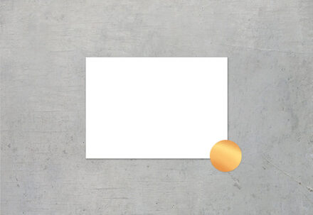 Fotokaart accolade liggend