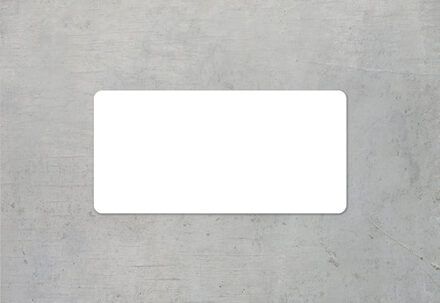 Fotokaart panorama liggend met ronde hoeken