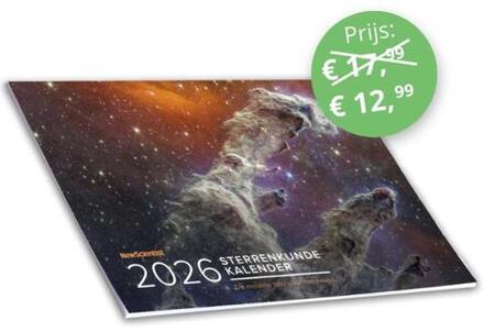 Fotokalender Sterrenkunde 2026 -  Redactie New Scientist (ISBN: 9789085718789)
