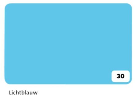 Fotokarton folia 2-zijdig 50x70cm 300gr nr30 Lichtblauw