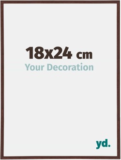 Fotolijst 18x24 cm - Bruin - Kunststof - Annecy