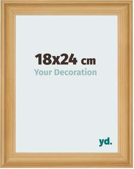 Fotolijst 18x24 cm - Dennen Houtnerf - MDF - Lazio