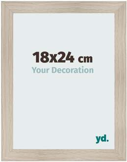 Fotolijst 18x24 cm - Eiken Licht - MDF - Pisa