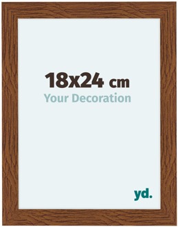 Fotolijst 18x24 cm - Eiken Rustiek - MDF - Como