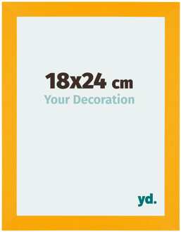 Fotolijst 18x24 cm - Geel - MDF - Mura