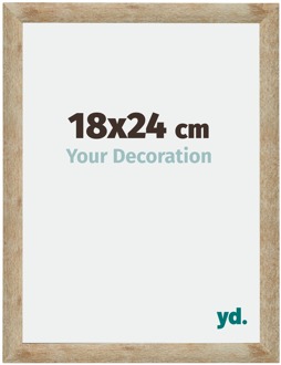 Fotolijst 18x24 cm - Goud - MDF - Catania