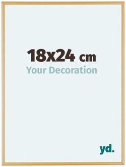 Fotolijst 18x24 cm - Goud Vintage - Aluminium - Kent