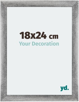 Fotolijst 18x24 cm - Grijs Geveegd - MDF - Mura
