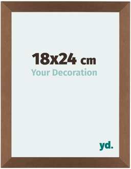 Fotolijst 18x24 cm - Koper Decor - MDF - Mura
