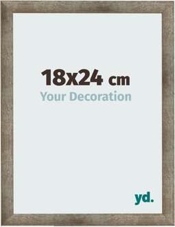 Fotolijst 18x24 cm - Metaal Vintage - MDF - Bologna