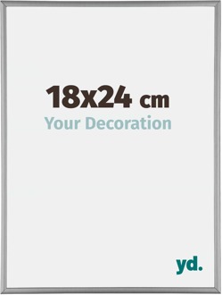 Fotolijst 18x24 cm - Platina - Aluminium - Kent