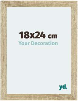 Fotolijst 18x24 cm - Sonoma Eiken - MDF - Mura