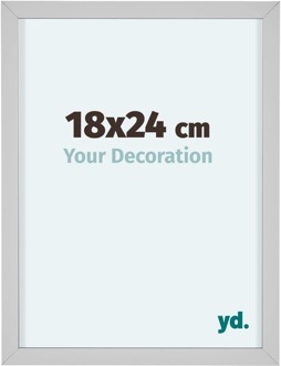 Fotolijst 18x24 cm - Wit - Aluminium - Virginia