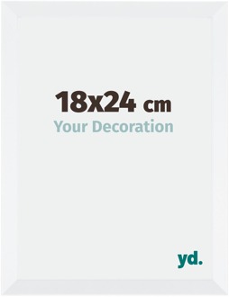 Fotolijst 18x24 cm - Wit Mat - MDF - Catania