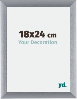 Fotolijst 18x24 cm - Zilver Geborsteld - Aluminium - Tucson