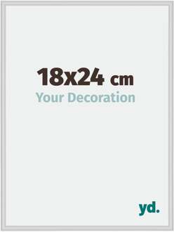 Fotolijst 18x24 cm - Zilver Mat - Aluminium - Miami