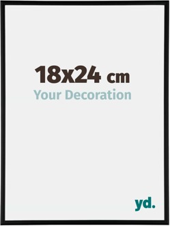 Fotolijst 18x24 cm - Zwart Mat - Aluminium - Austin