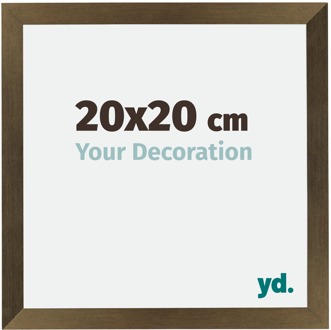 Fotolijst 20x20 cm - Brons Decor - MDF - Mura