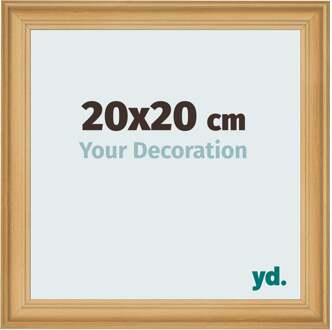 Fotolijst 20x20 cm - Dennen Houtnerf - MDF - Lazio